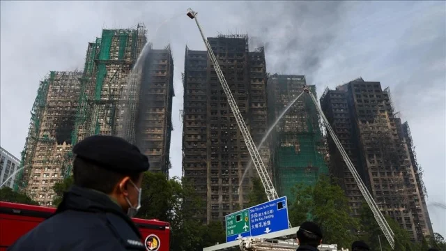 Hong Kong'daki büyük yangında can kaybı 159'a yükseldi