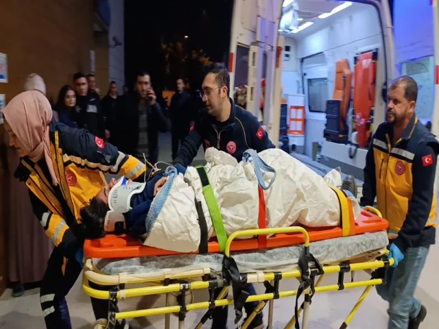 Yük asansörü kazasında kadın işçi ağır yaralandı