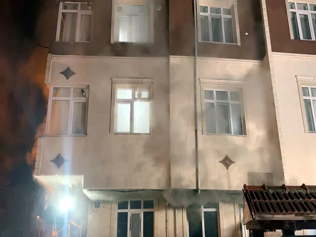 Tekirdağ'da ev yangını: Patlama sonrası ağır yaralanma