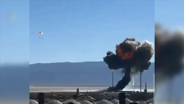 ABD'de F-16 Kazası Thunderbirds Uçağı Düştü Pilot Kurtuldu