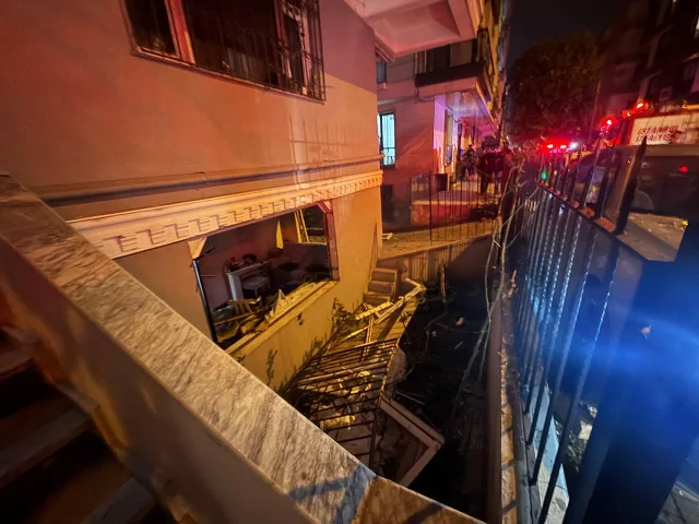 Güngören'de Bodrum Katında Patlama: 2 Kişi Yaralandı