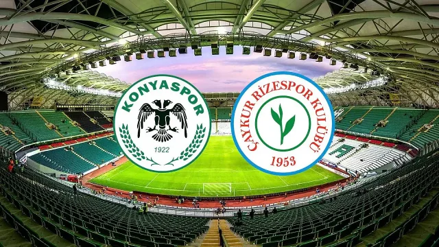 Çaykur Rizespor Konyaspor karşısında ilk yarıyı 1-0 önde tamamladı