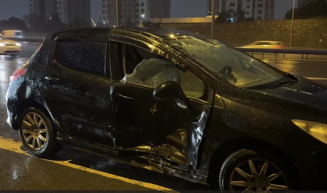 Kağıthane'de 7 Aracın Karıştığı Zincirleme Kaza Meydana Geldi