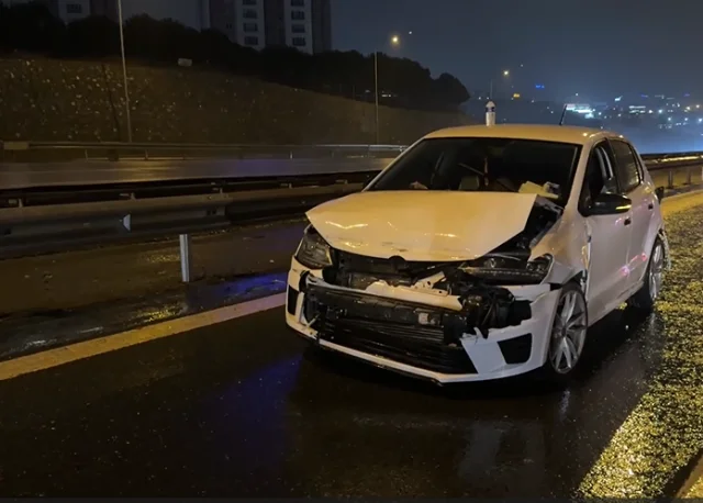 Kağıthane'de 7 Aracın Karıştığı Zincirleme Kaza Meydana Geldi