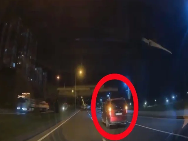 Ordu'da makas atan hafif ticari araç sürücüsüne ceza