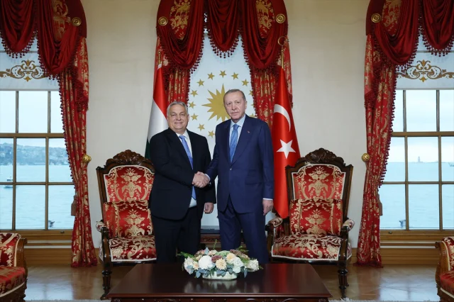 Cumhurbaşkanı Erdoğan, Macaristan Başbakanı Orban'ı kabul etti