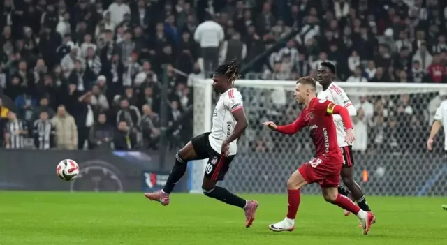 Beşiktaş-Gaziantep FK karşılaşması, 2-2 eşitlikle bitti