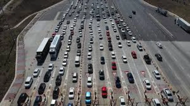 Motorlu kara taşıtları 2024'te 382,8 milyar kilometre yol yaptı!