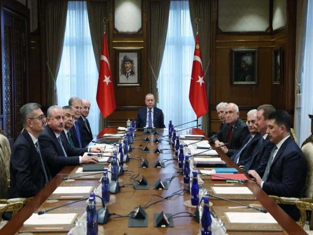 Yüksek İstişare Kurulu toplantısı Beştepe'de yapıldı