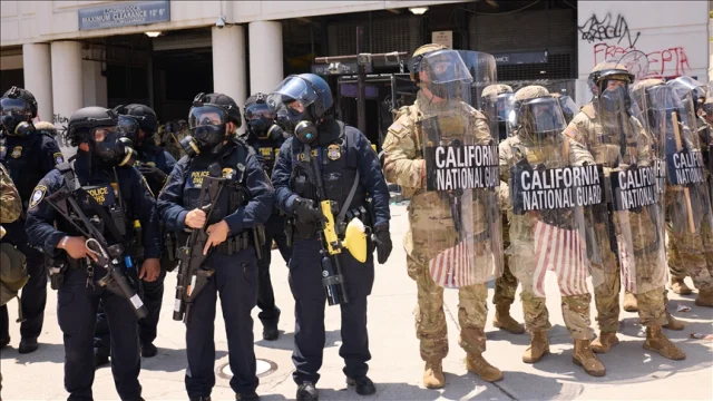 Los Angeles'taki Ulusal Muhafız için geri çekilme kararı