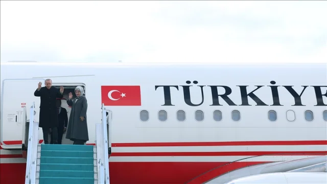Cumhurbaşkanı Erdoğan'ın Türkmenistan ziyareti başladı