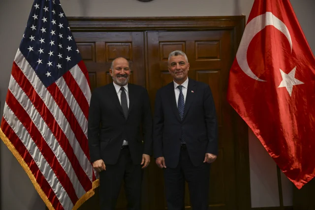 Ticaret Bakanı Bolat, ABD Ticaret Bakanı Lutnick ile görüştü