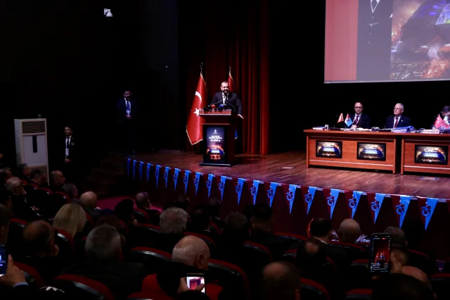 Trabzonspor'da olağan genel kurul toplantısı yapıldı