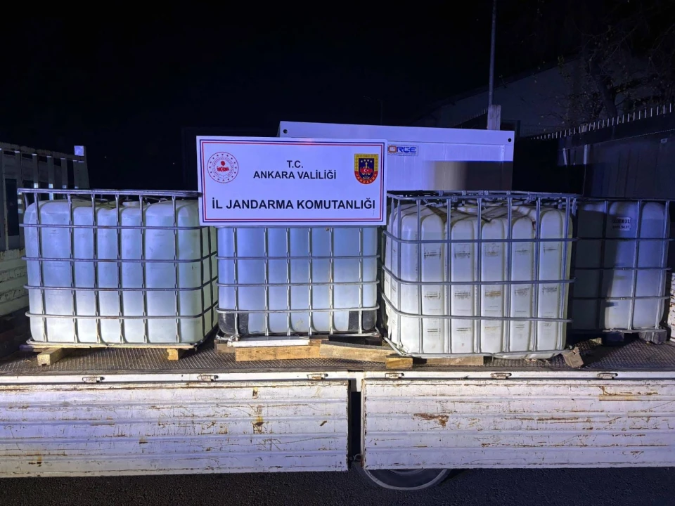 Ankara'da Sahte Ürün ve Sahte İçki Operasyonu