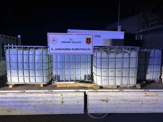 Ankara'da Sahte Ürün ve Sahte İçki Operasyonu