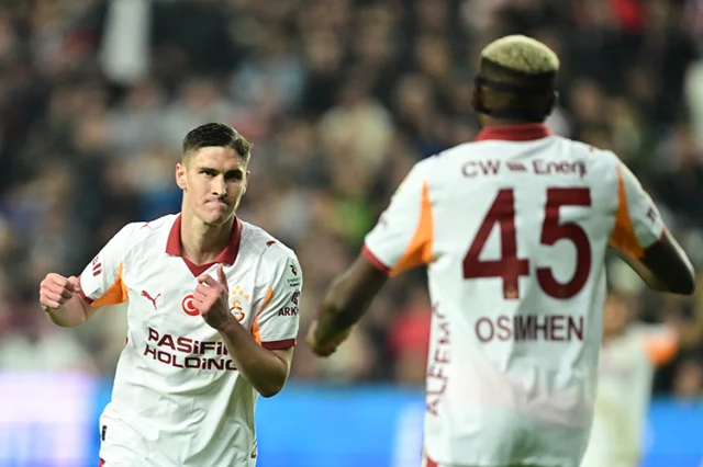 Galatasaray Antalyaspor deplasmanında 4 golle kazandı