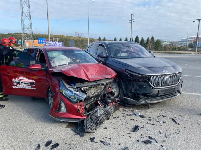 Bilecik'te Sürücü Sınavı Sırasında Kaza 