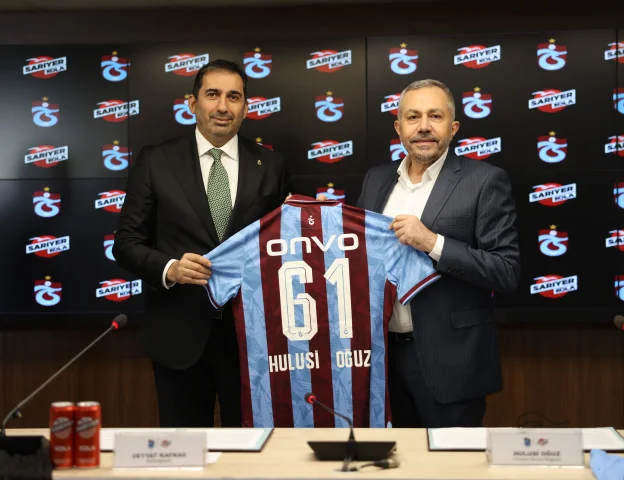 Trabzonspor, Sarıyer Kola ile Forma Sponsorluk Anlaşması İmzaladı