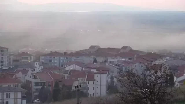 Keşan'da hava alarmı: Kömür torbası yakmak yasaklandı!