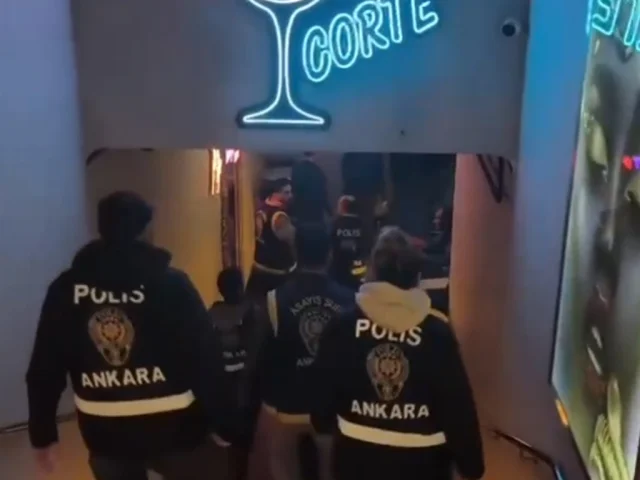 Ankara'da fuhuş operasyonu: 11 mekâna baskın, 60 tutuklama