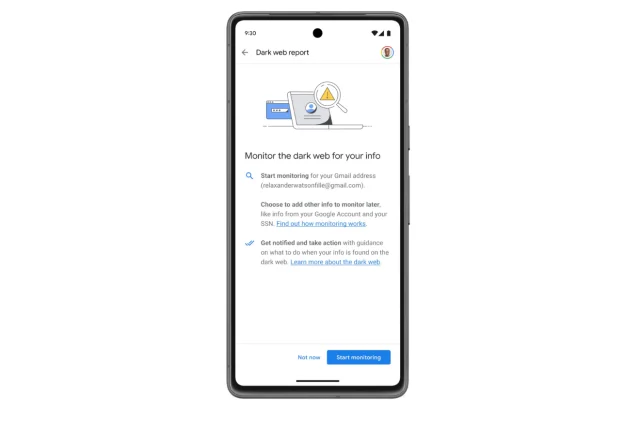 Google'ın karanlık web raporu özelliği kapatılıyor