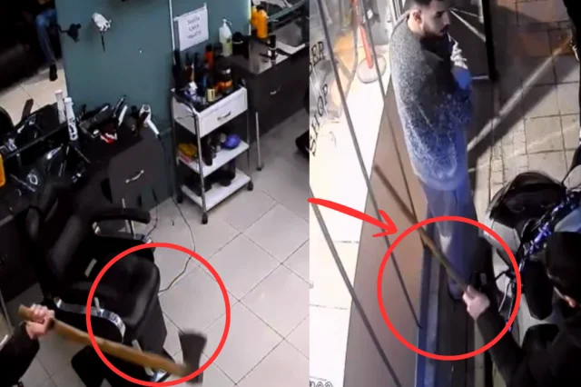 Alacak verecek yüzünden gözü döndü! Baltayla saldırıp ölüm yeminleri etti