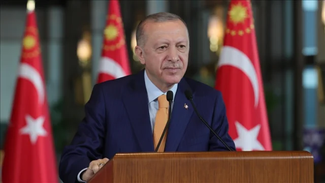 Cumhurbaşkanı Erdoğan konuşuyor
