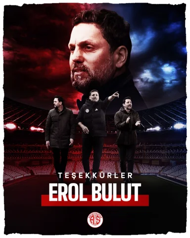 Hesap.com Antalyaspor'da Erol Bulut Dönemi Sona Erdi