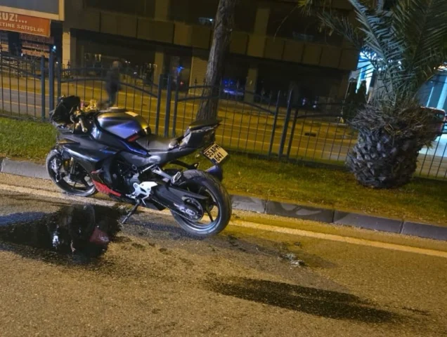 Samsun'da otomobille çarpışan motosikletin sürücüsü hayatını kaybetti