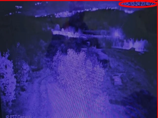 Tunceli'de gökyüzündeki parlak ışık ve patlama paniğe yol açtı