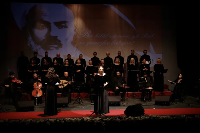 Samsun'da 'Bir Milletin Sesiydi Akif' Konseri düzenlendi