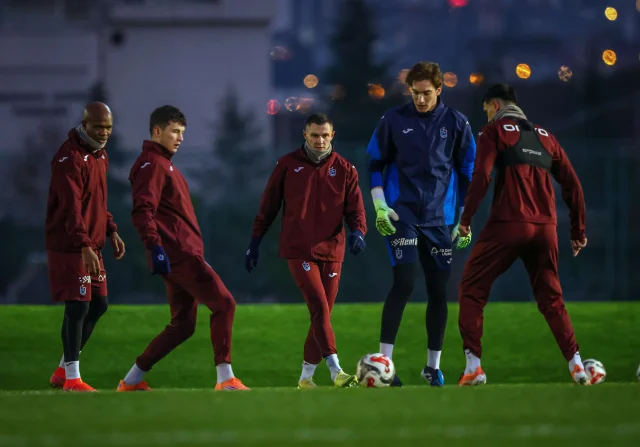 Trabzonspor, Galatasaray maçının hazırlıklarına başladı