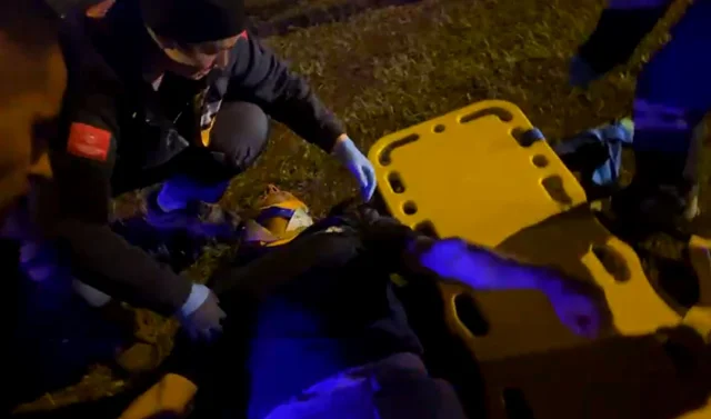 Atakum'da Jandarma Personelinin Aracına Arkadan Çarpan Sürücü Kaçtı