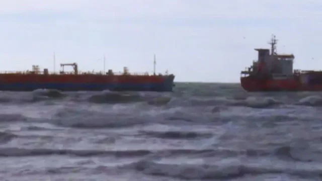 Florya açıklarında iki tanker temas etti! Acil durum çağrısı yapıldı 