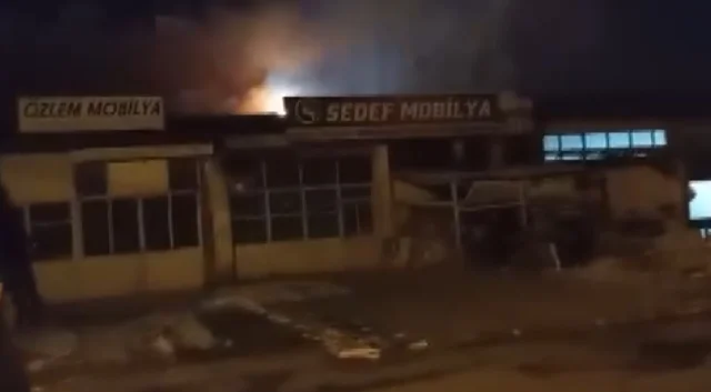 Sivas’ta Gece Saatlerinde Yangın Paniği