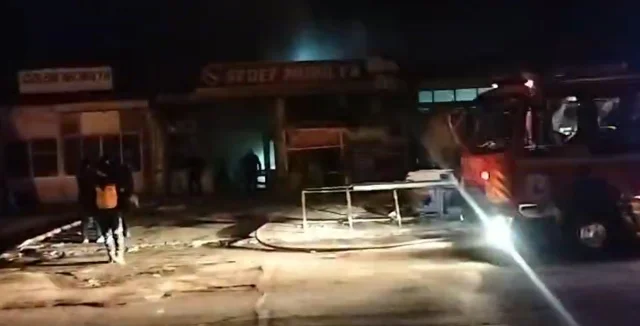 Sivas’ta Gece Saatlerinde Yangın Paniği