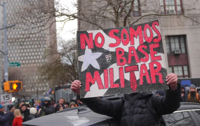 Maduro’nun Yargılanacağı Mahkeme Önünde Protesto Düzenlendi