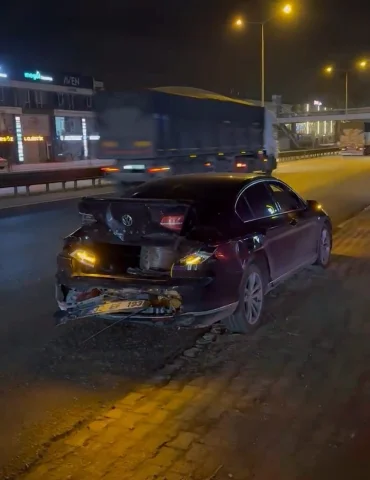 Bursa'da Gece Yolculuğu Kazayla Sonlandı