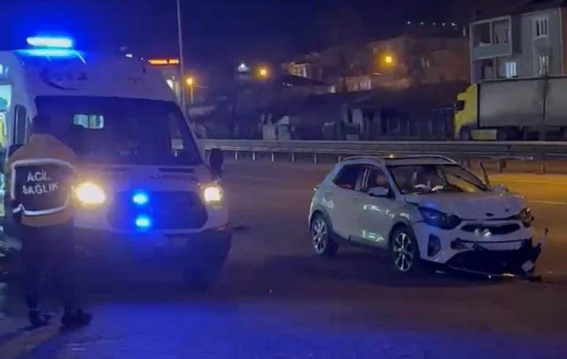 Bursa'da Gece Yolculuğu Kazayla Sonlandı