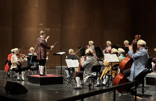 Viyana Mozart Orkestrası AKM'de müzikseverlerle buluştu