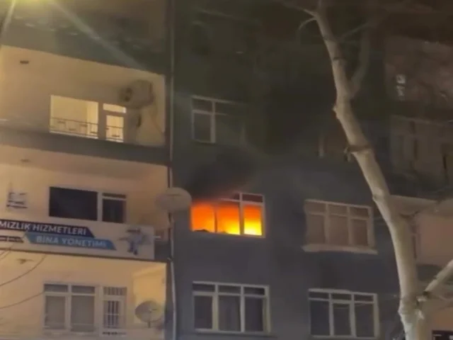 Niğde'de ev yangını paniğe yol açtı, dairede hasar oluştu