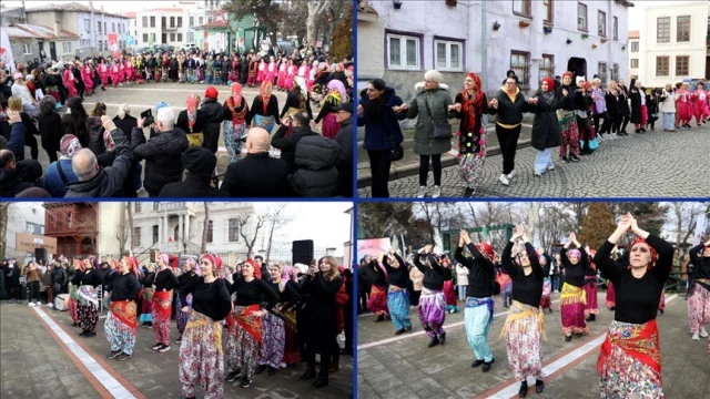Kırklareli'nde Dans Festivali renkli görüntülerle gerçekleşti