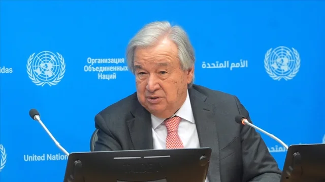 BM Genel Sekreteri Guterres'ten İsrail'e 'En Güçlü' Kınama!
