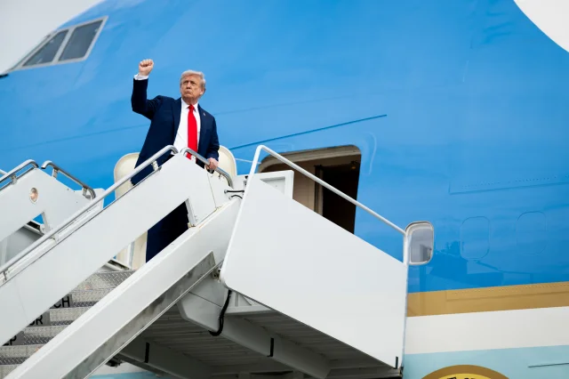 Trump, Dünya Ekonomik Forumu için İsviçre'de!