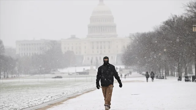 Washington'da Kar Fırtınası Nedeniyle Acil Durum İlan edildi