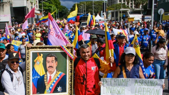 Venezuela halkı, Devlet Başkanı Maduro'nun serbest bırakılmasını talep ediyor