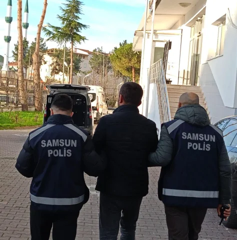 Samsun Bafra'da 23 Yıl Hapis Cezası Bulunan Firari Hükümlü Yakalandı