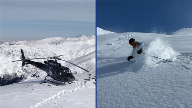 Kaçkar Dağları'nda 'heliski' ilgisi sürüyor 