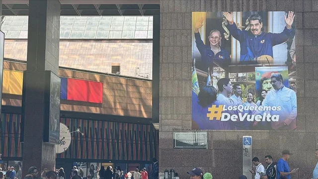 Caracas'ta Maduro için 'özgürlük' çağrısı yükseliyor