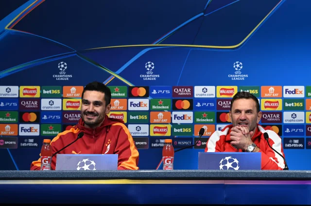 Okan Buruk ve İlkay Gündoğan'dan M.City Maçı Öncesi Açıklamalar
